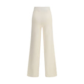 Max Mara Cream Viscose Casual Pants